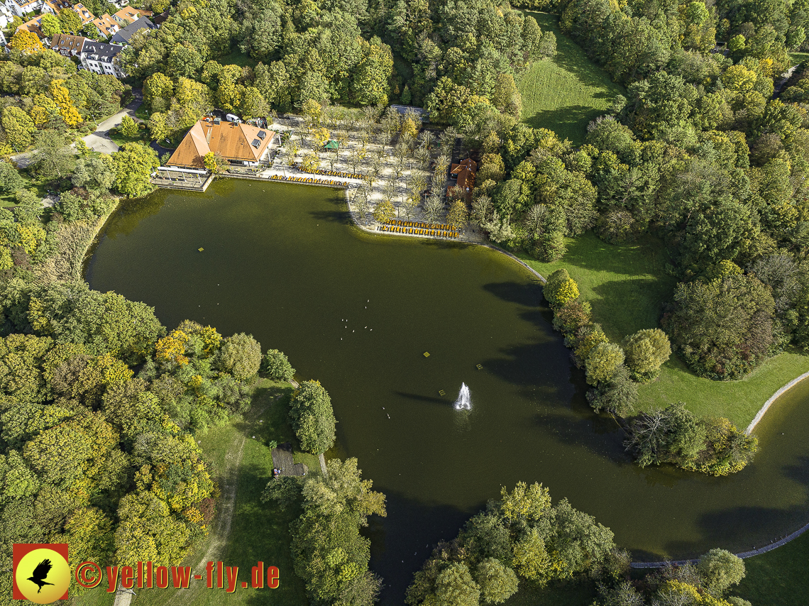 25.10.2023 - der Ostpark mit See und Biergarten