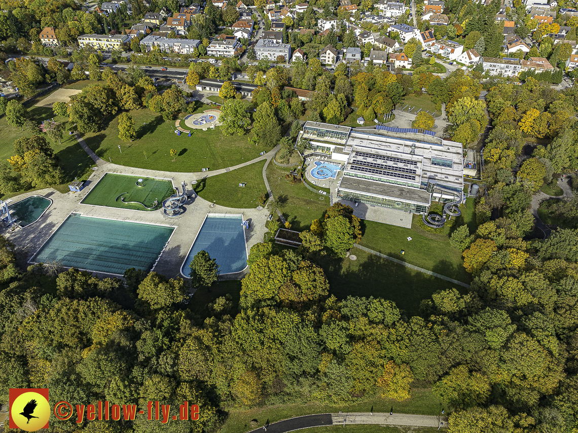 25.10.2023 - der Ostpark mit See und Biergarten