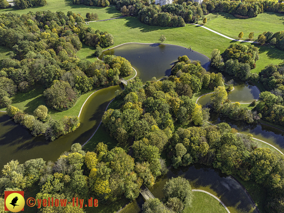 25.10.2023 - der Ostpark mit See und Biergarten