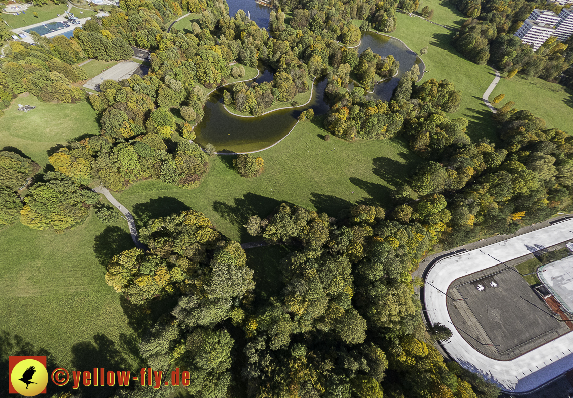 25.10.2023 - der Ostpark mit See und Biergarten