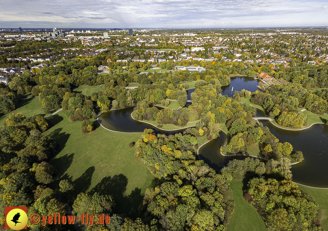 25.10.2023 - der Ostpark mit See und Biergarten