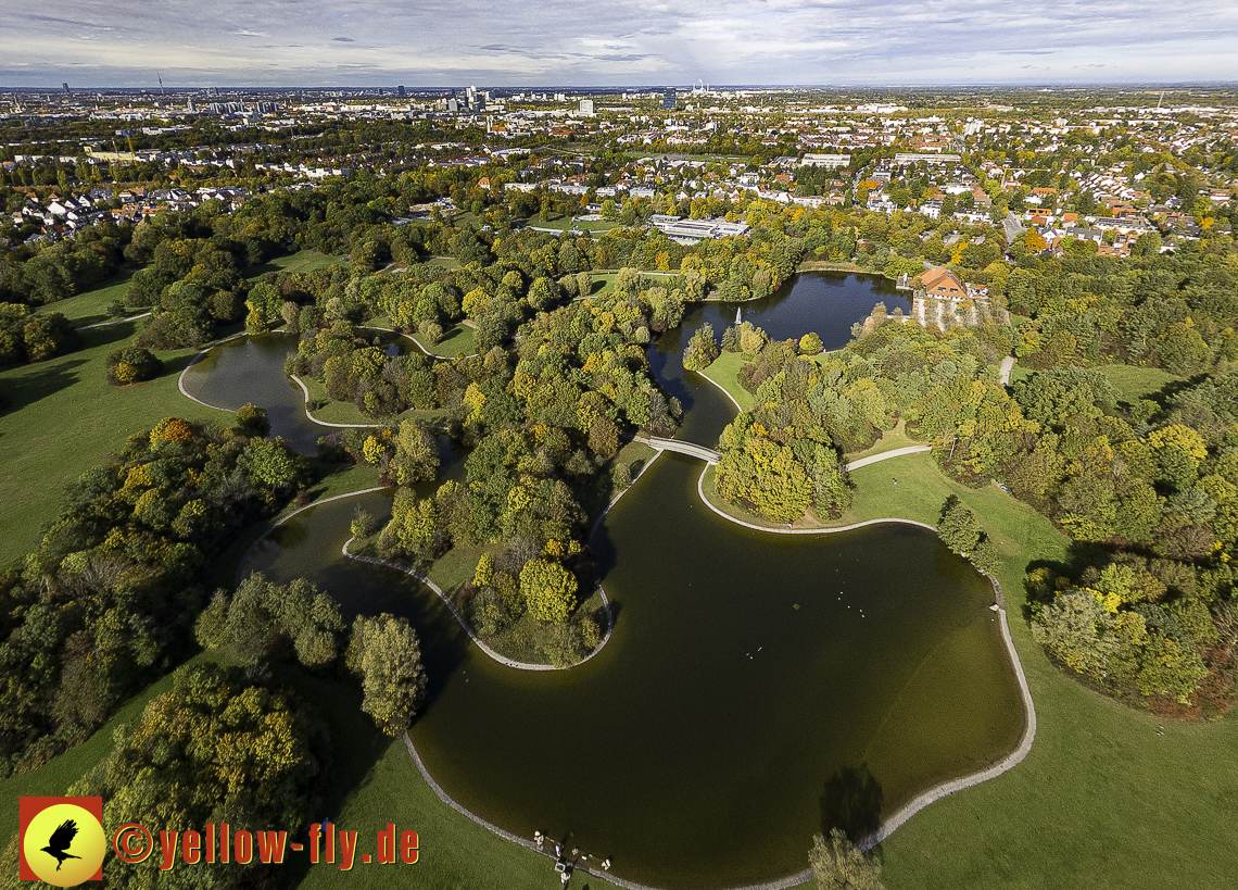 25.10.2023 - der Ostpark mit See und Biergarten