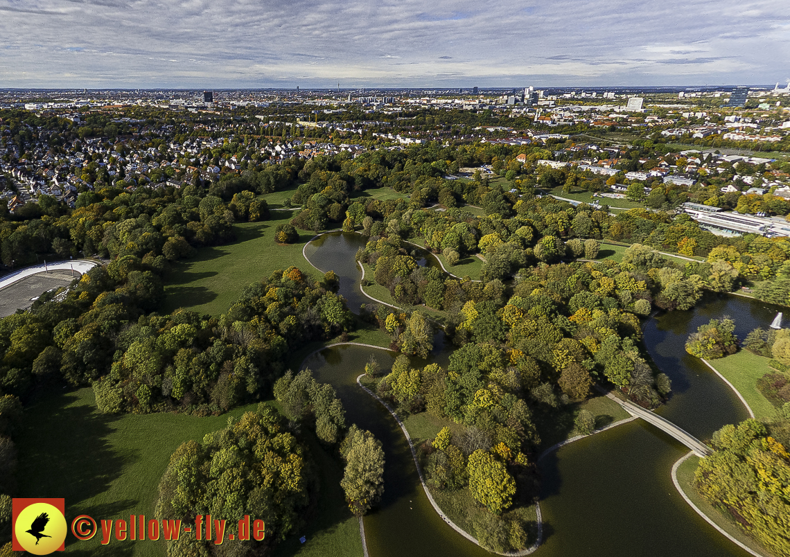 25.10.2023 - der Ostpark mit See und Biergarten
