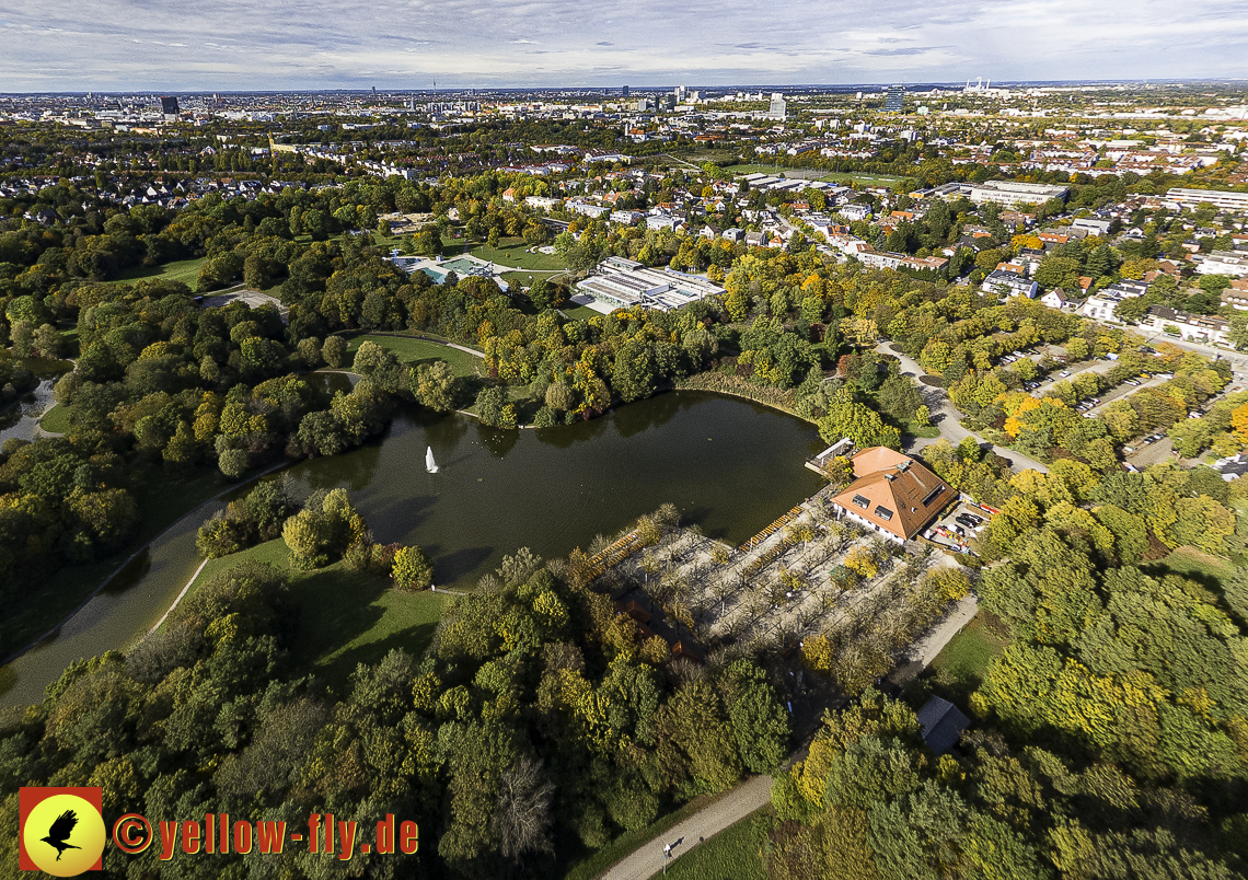 25.10.2023 - der Ostpark mit See und Biergarten