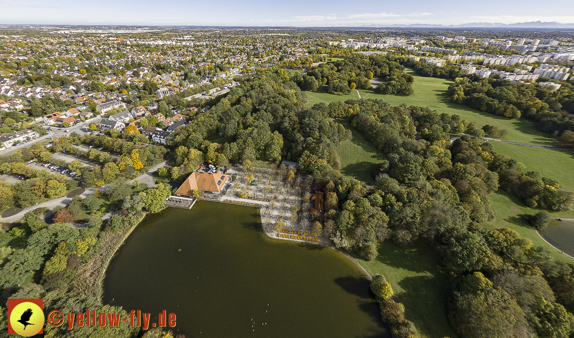 25.10.2023 - der Ostpark mit See und Biergarten