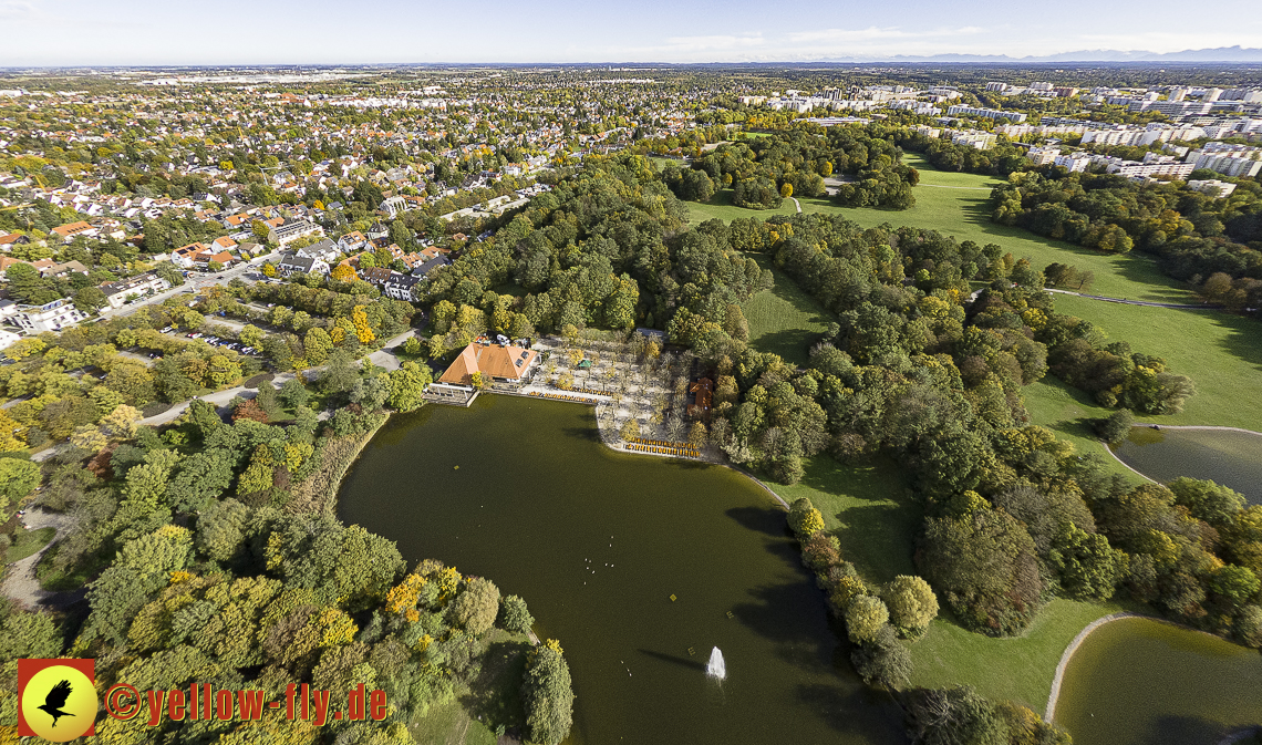 25.10.2023 - der Ostpark mit See und Biergarten