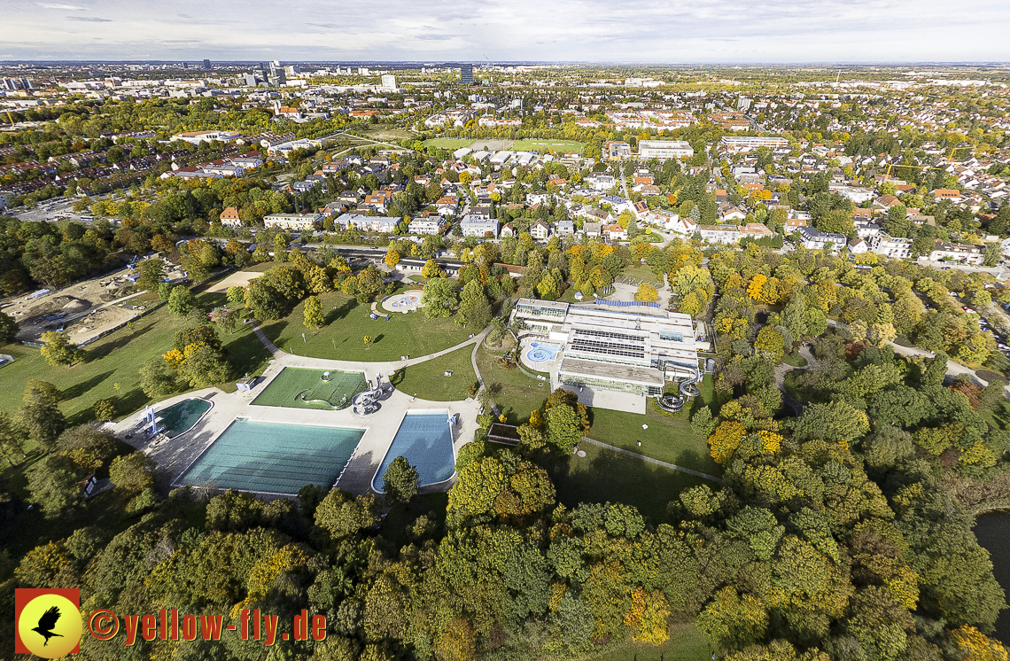 25.10.2023 - der Ostpark mit See und Biergarten