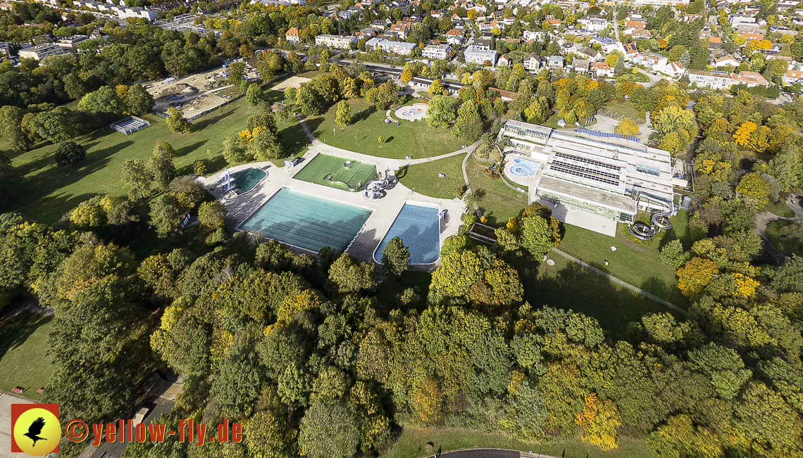 25.10.2023 - der Ostpark mit See und Biergarten