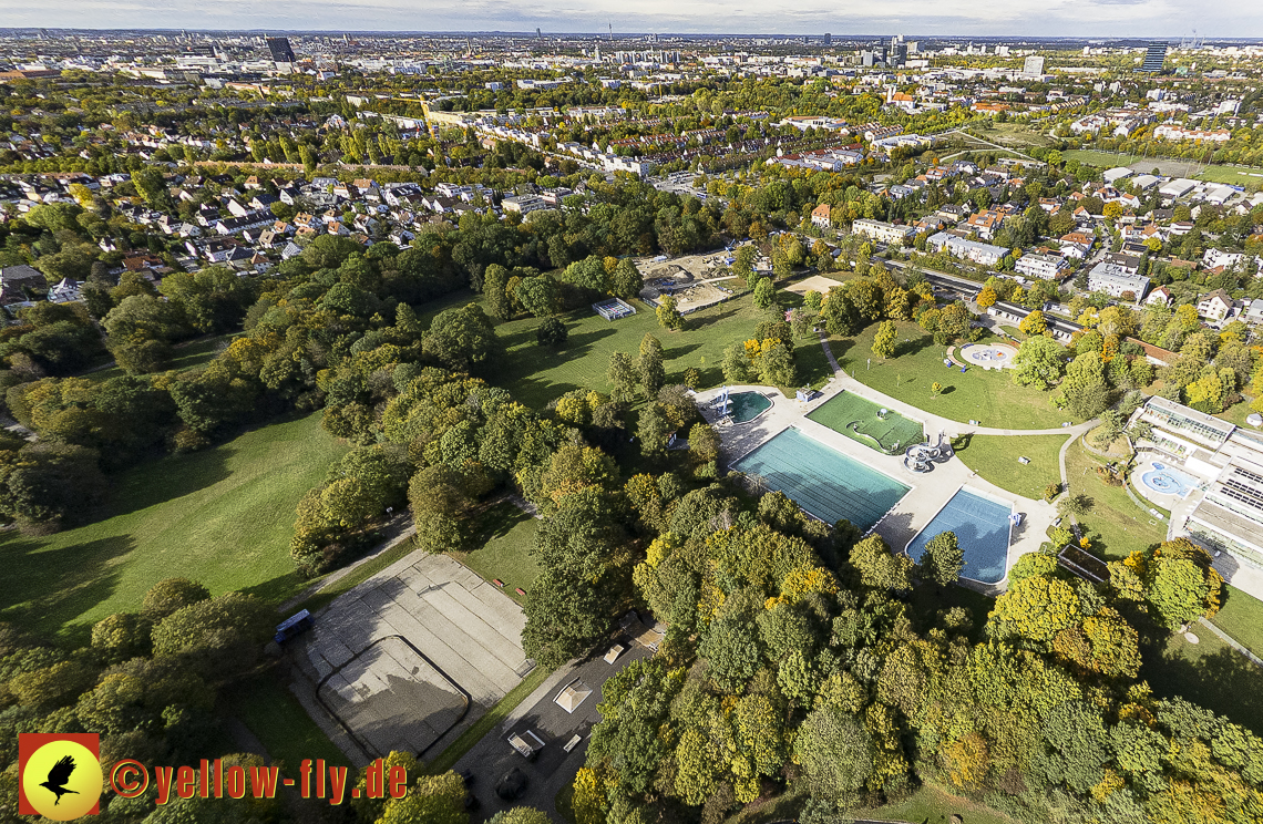 25.10.2023 - der Ostpark mit See und Biergarten