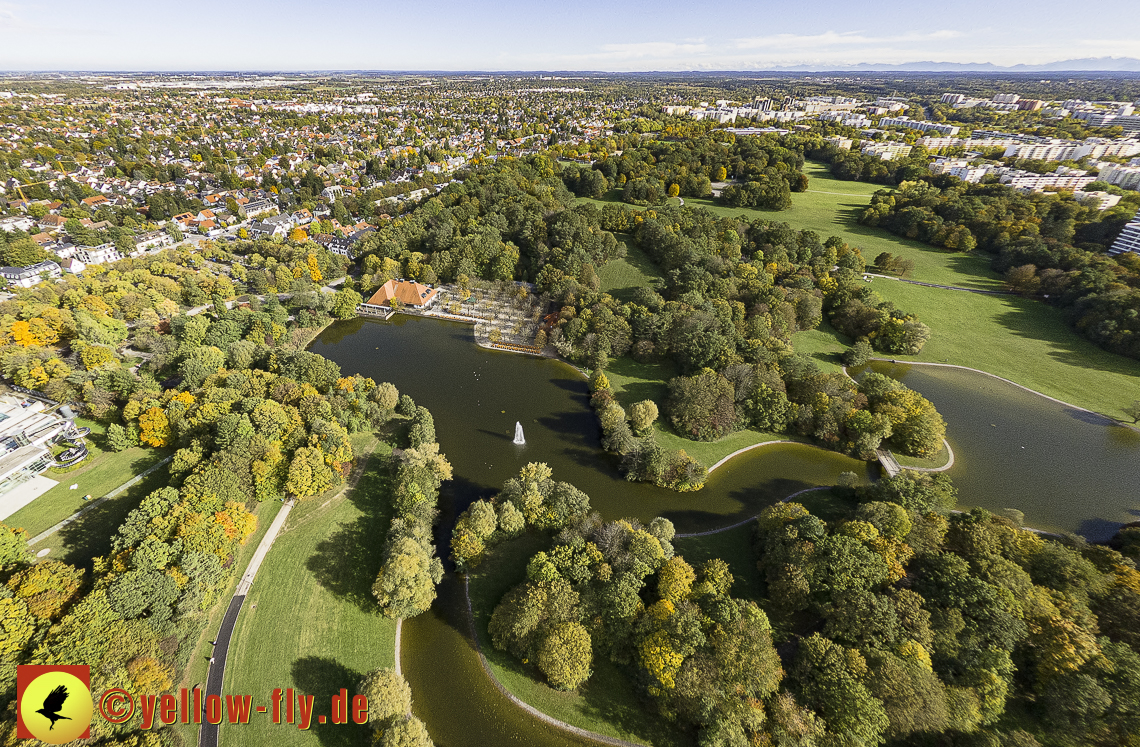 25.10.2023 - der Ostpark mit See und Biergarten