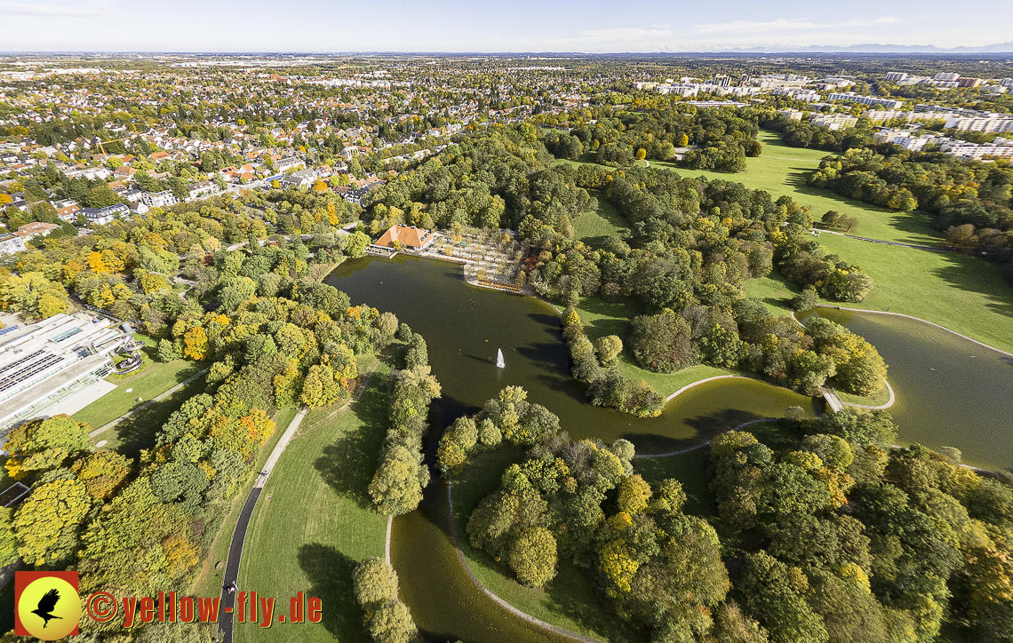 25.10.2023 - der Ostpark mit See und Biergarten