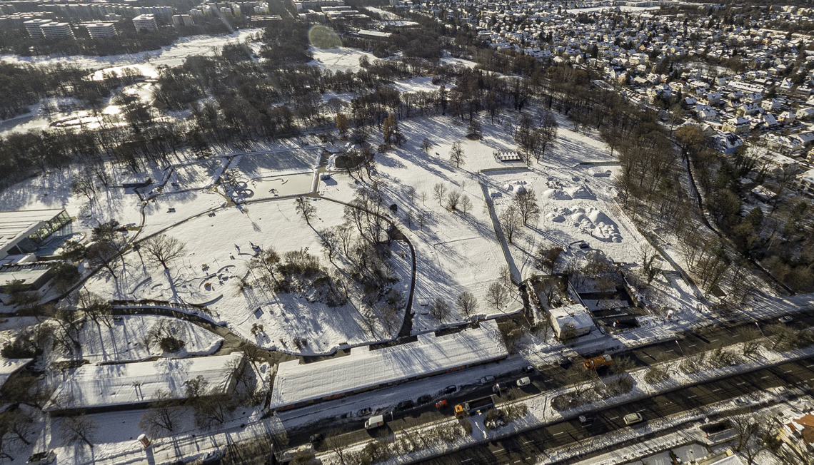 06.12.2021 - Geothermie Baustelle in Berg-am-Laim und Neuperlach