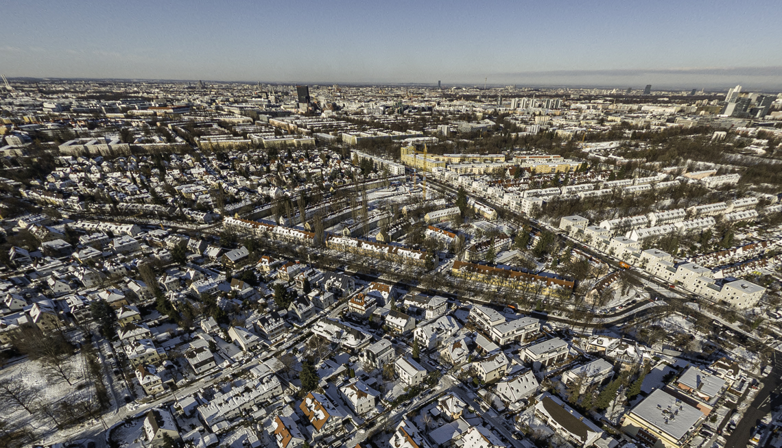 06.12.2021 - Baustelle Maikäfersiedlung in Berg-am-Laim und Neuperlach