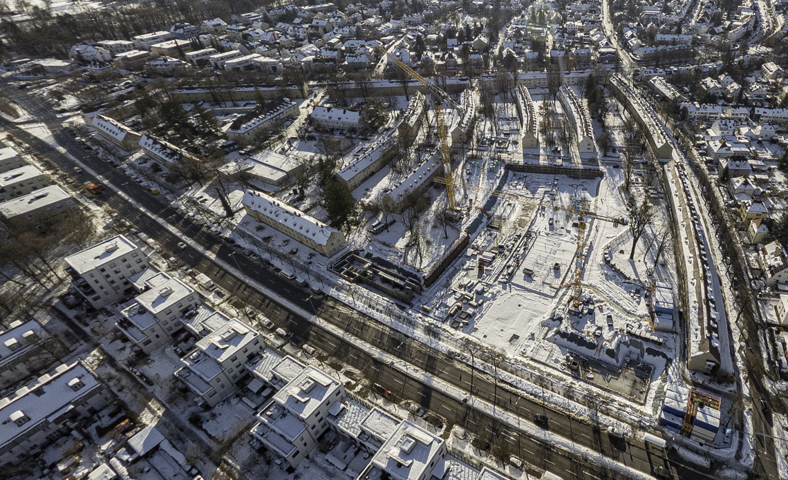 06.12.2021 - Baustelle Maikäfersiedlung in Berg-am-Laim und Neuperlach