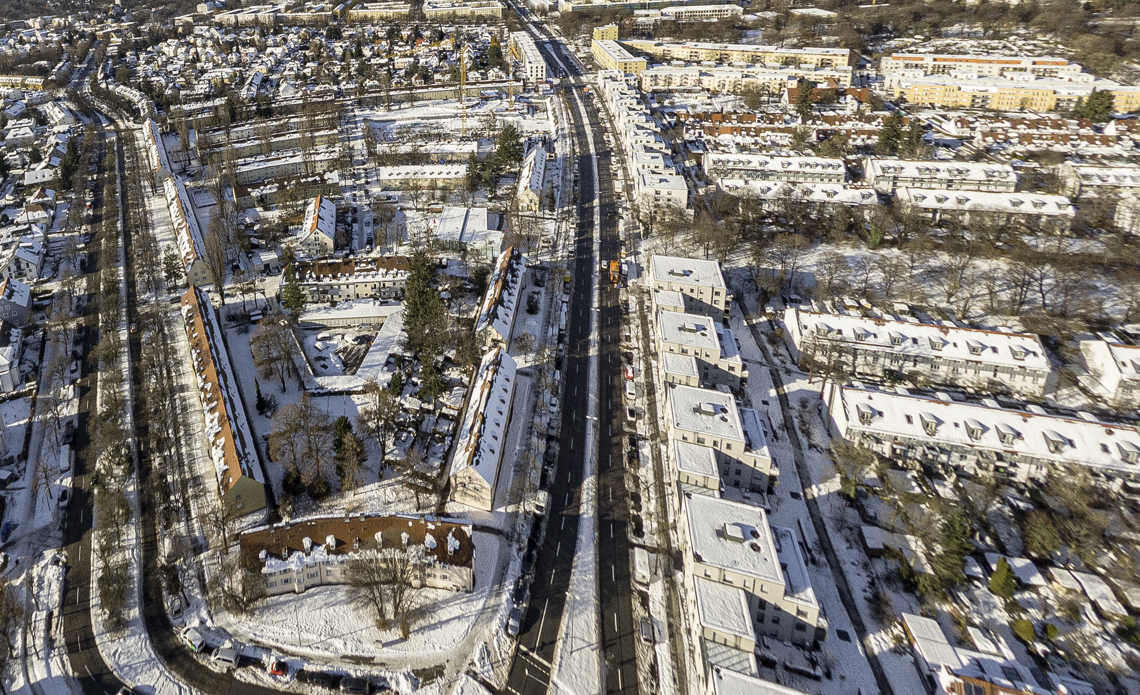 06.12.2021 - Baustelle Maikäfersiedlung in Berg-am-Laim und Neuperlach