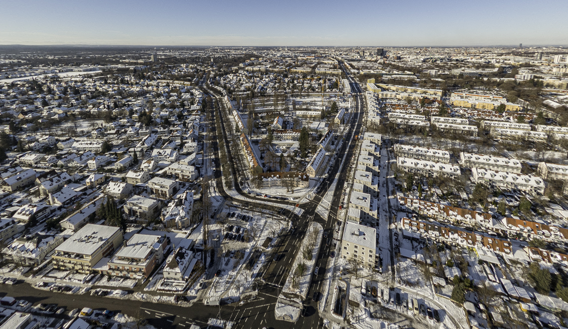 06.12.2021 - Baustelle Maikäfersiedlung in Berg-am-Laim und Neuperlach