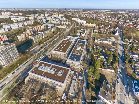 30.01.2024 - Baustelle zur Grundschule am Karl-Marx-Ring in Neuperlach