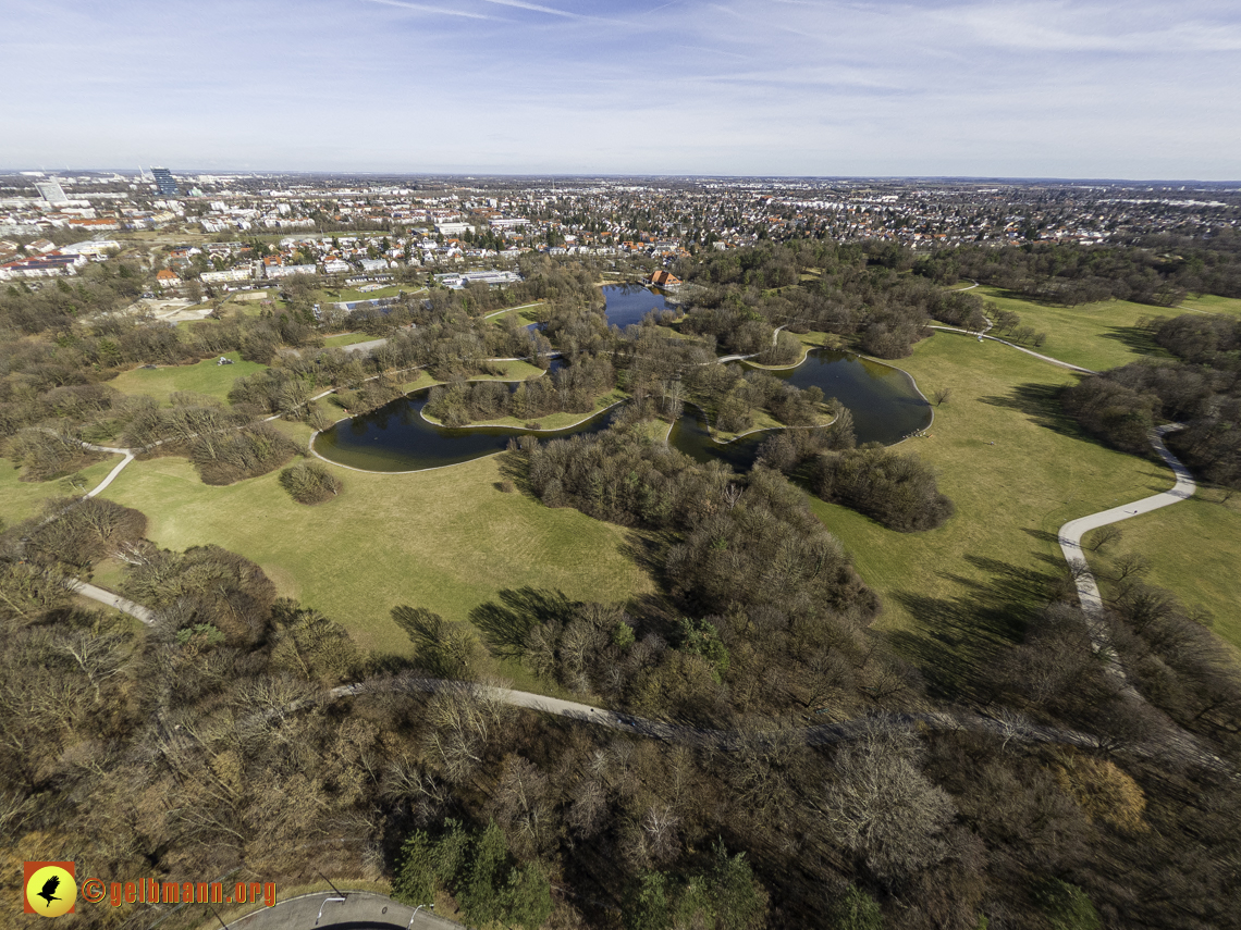 15.02.2024 - der Ostpark mit Umgebung in Neuperlach