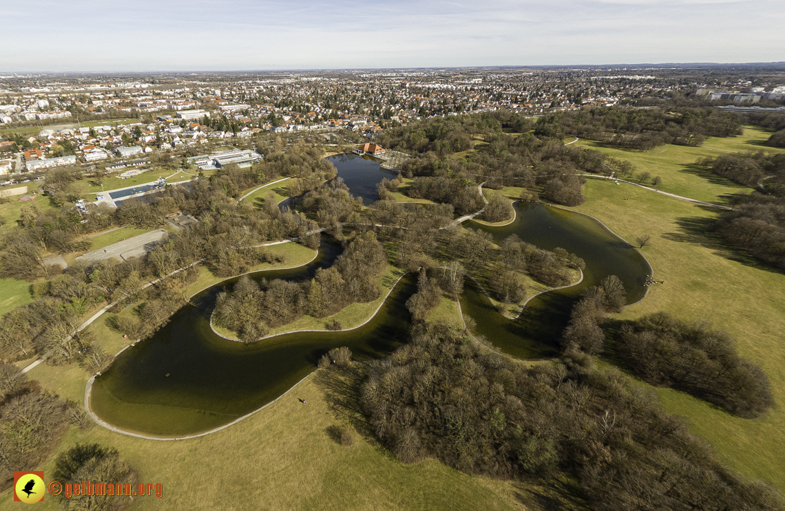 15.02.2024 - der Ostpark mit Umgebung in Neuperlach