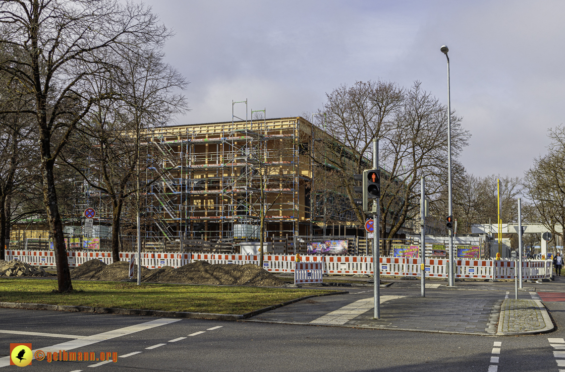 03.03.2024 - Baustelle Haus für Kinder in Neuperlach