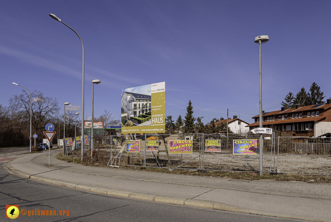 11.03.2024 - Baustelle MONACO an der Heinrich-Wieland/Ecke Corinthstrasse in Neuperlach