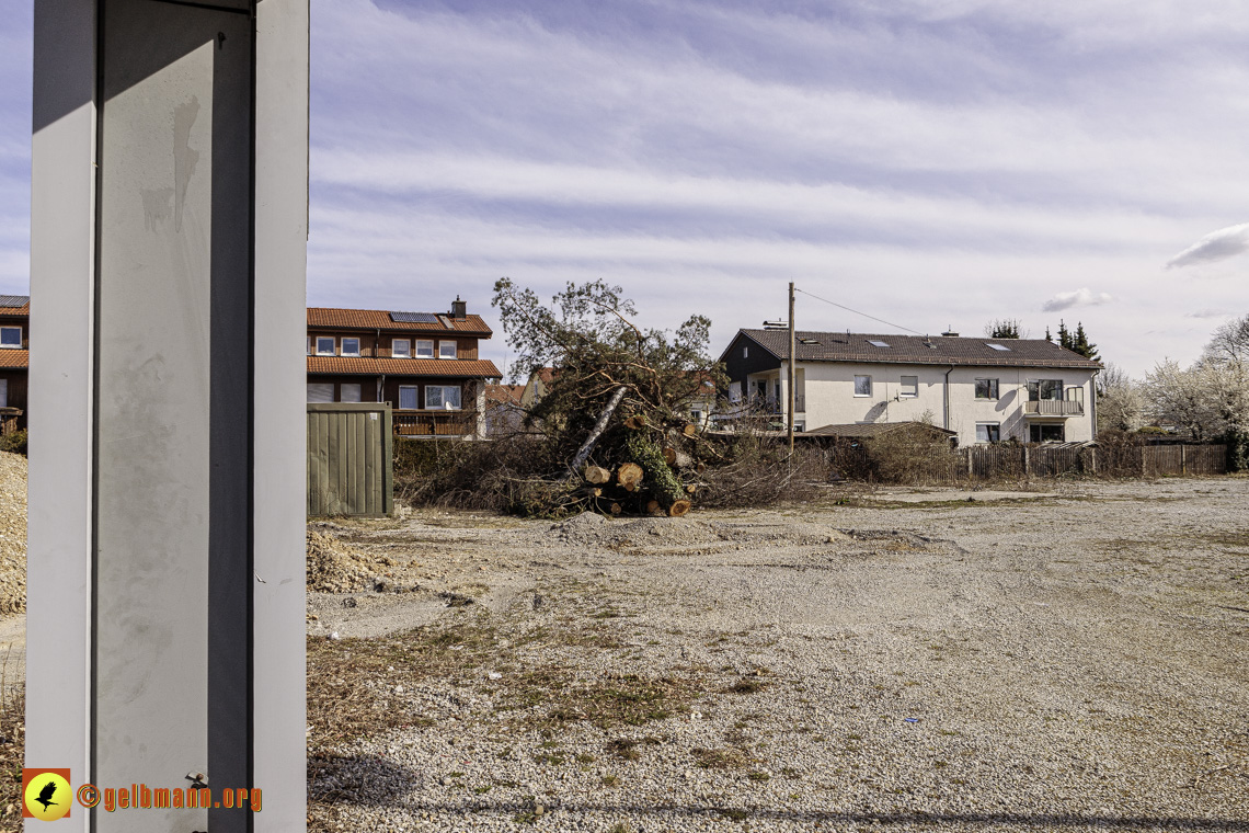11.03.2024 - Baustelle MONACO an der Heinrich-Wieland/Ecke Corinthstrasse in Neuperlach
