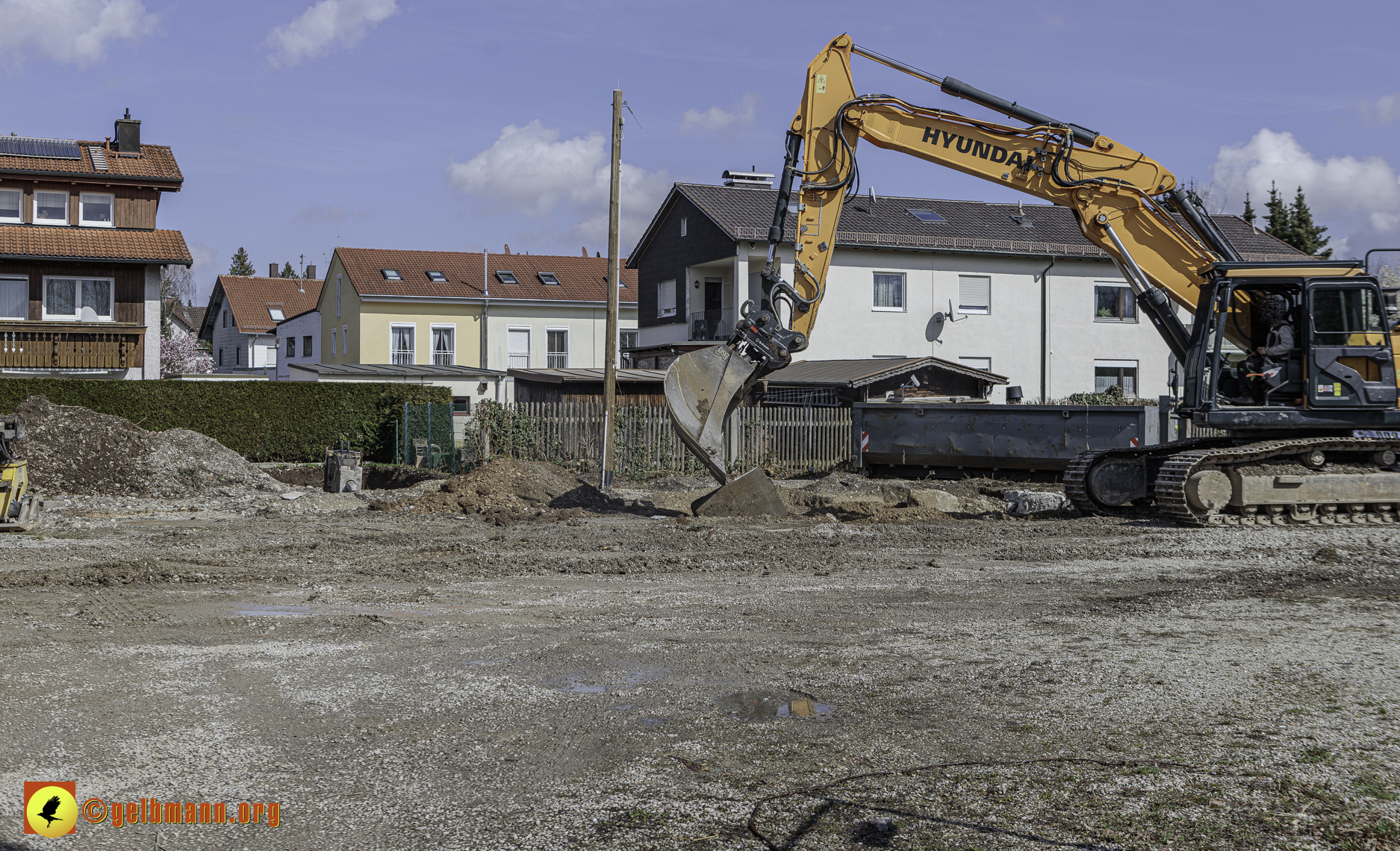 19.03.2024 - Baustelle MONACO an der Heinrich-Wieland/Ecke Corinthstrasse in Neuperlach
