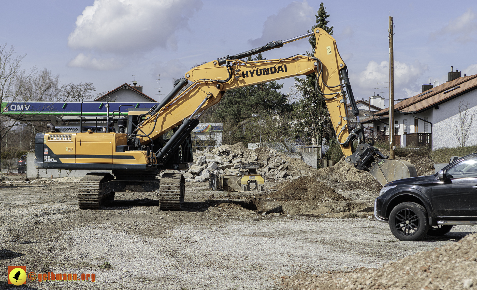 19.03.2024 - Baustelle MONACO an der Heinrich-Wieland/Ecke Corinthstrasse in Neuperlach