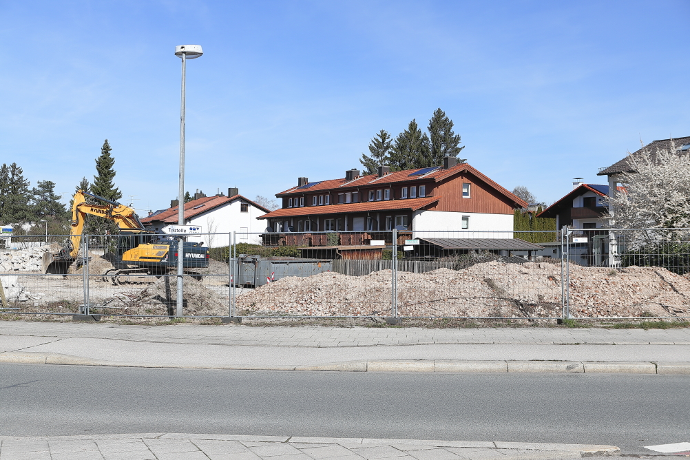 20.03.2024 - Luftbilder der Baustelle MONACO an der Heinrich-Wieland/Ecke Corinthstrasse in Neuperlach