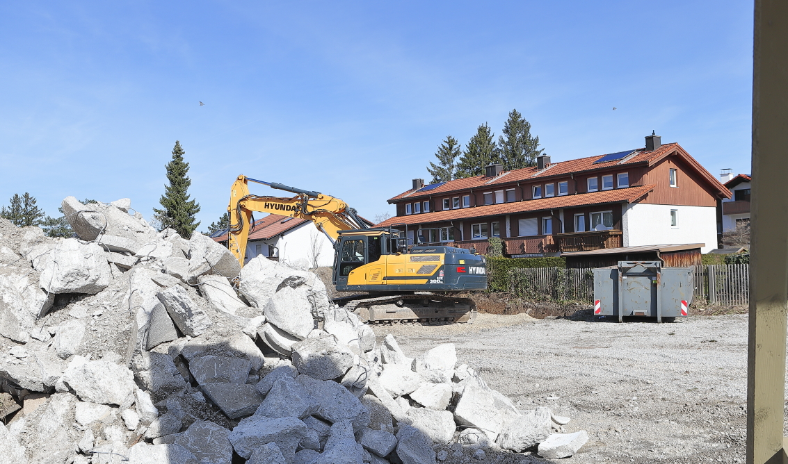 20.03.2024 - Luftbilder der Baustelle MONACO an der Heinrich-Wieland/Ecke Corinthstrasse in Neuperlach