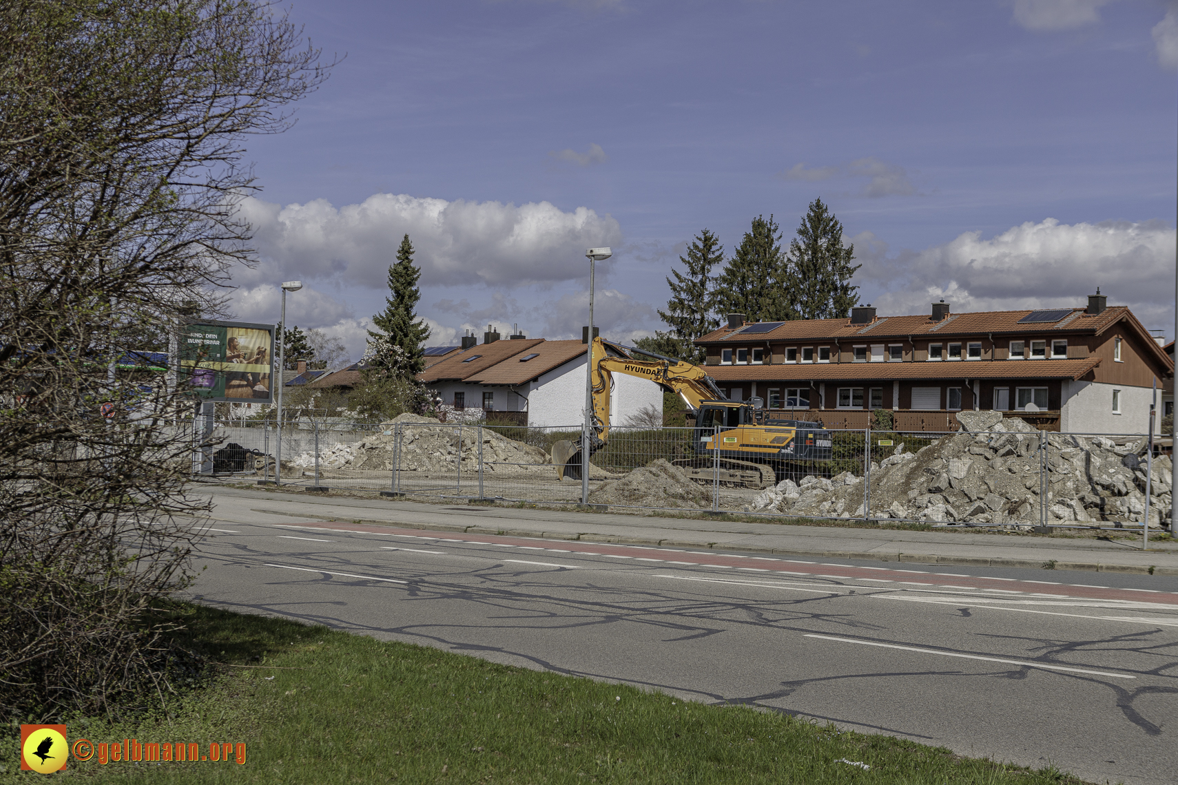 25.03.2024 - Luftbilder der Baustelle MONACO an der Heinrich-Wieland/Ecke Corinthstrasse in Neuperlach
