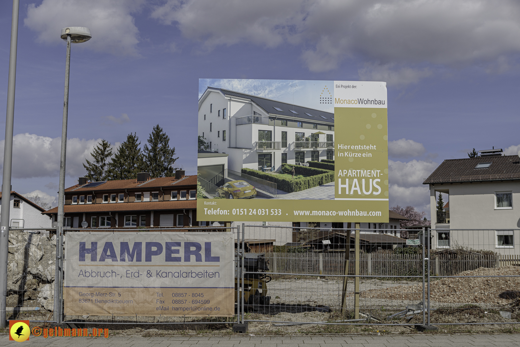 25.03.2024 - Luftbilder der Baustelle MONACO an der Heinrich-Wieland/Ecke Corinthstrasse in Neuperlach