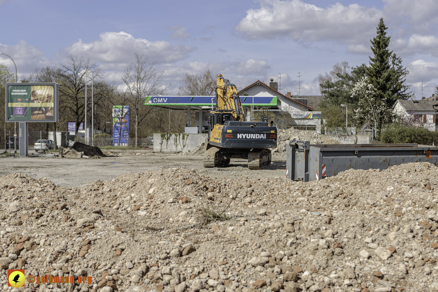 25.03.2024 - Luftbilder der Baustelle MONACO an der Heinrich-Wieland/Ecke Corinthstrasse in Neuperlach