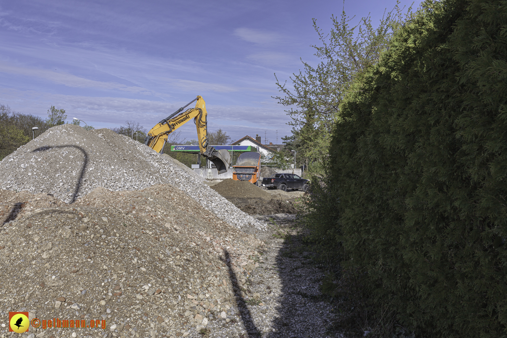 04.04.2024 - Bilder der Baustelle MONACO an der Heinrich-Wieland/Ecke Corinthstrasse in Neuperlach