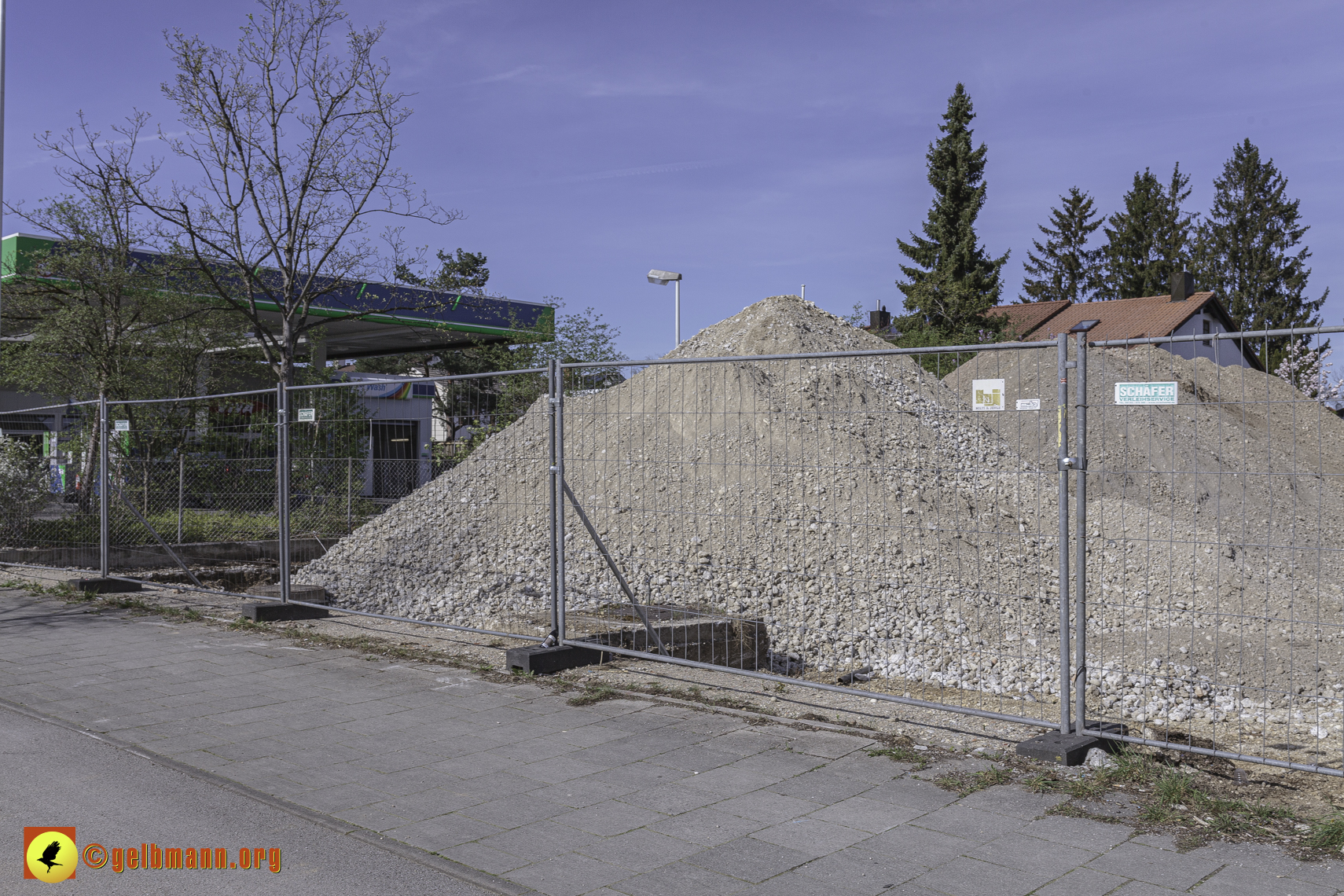 06.04.2024 - Bilder der Baustelle MONACO an der Heinrich-Wieland/Ecke Corinthstrasse in Neuperlach