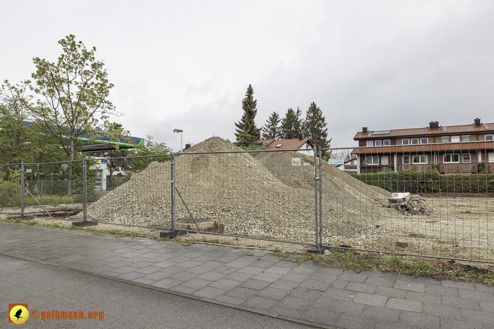 19.04.2024 - Bilder der Baustelle MONACO an der Heinrich-Wieland/Ecke Corinthstrasse in Neuperlach