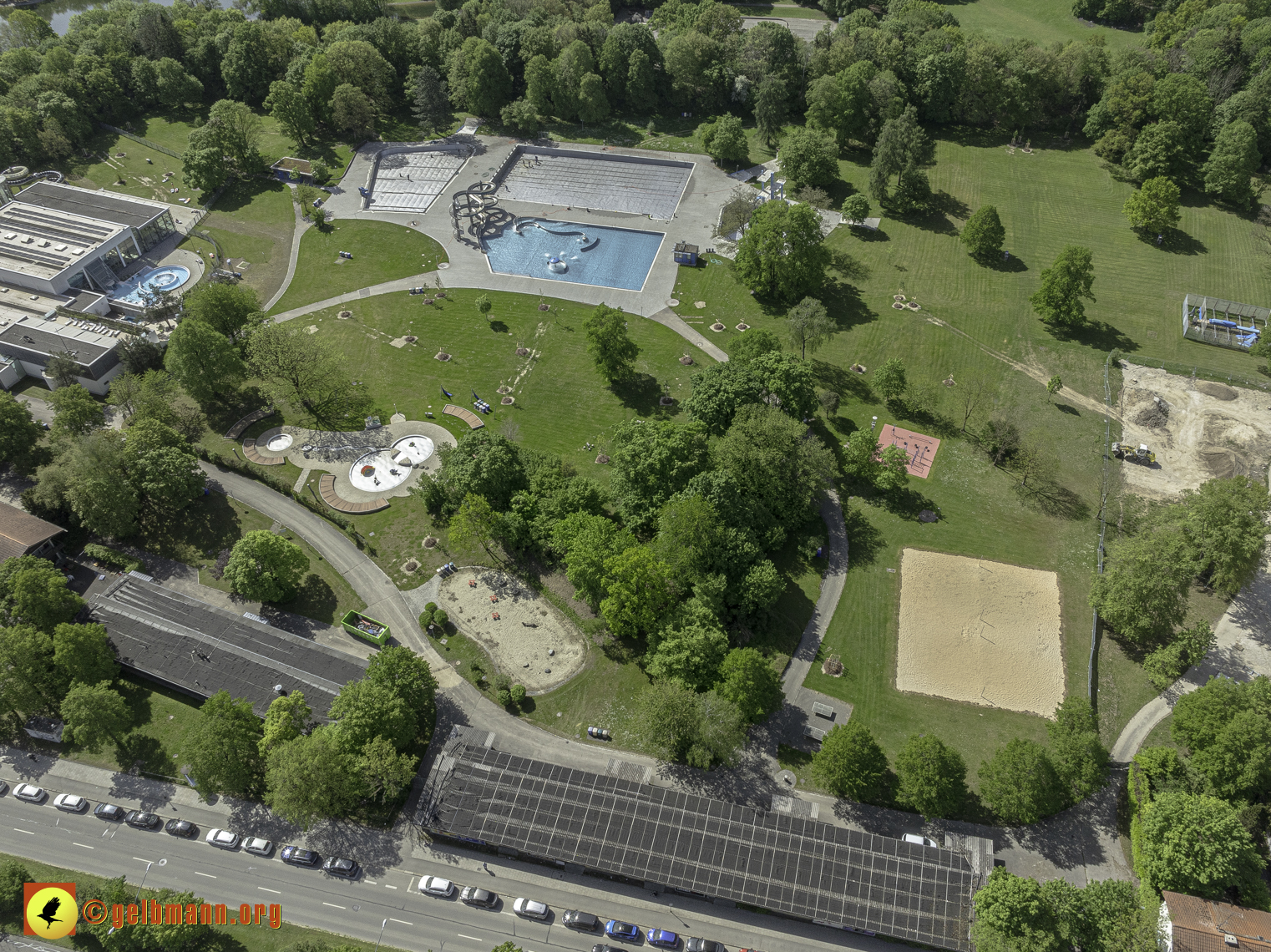 30.04.2024 - Der Ostpark und die Geothermie Baustelle in Berg am Laim und Neuperlach