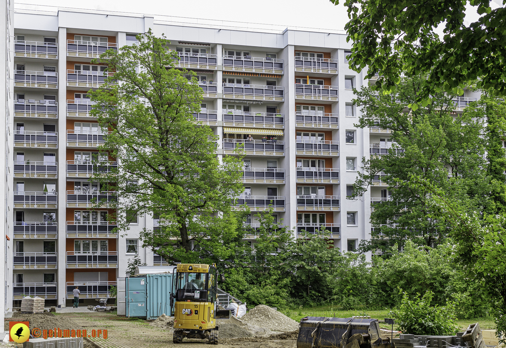 23.05.2024 - GEWOFAG-Sanierung am Karl-Marx-Ring 11-21