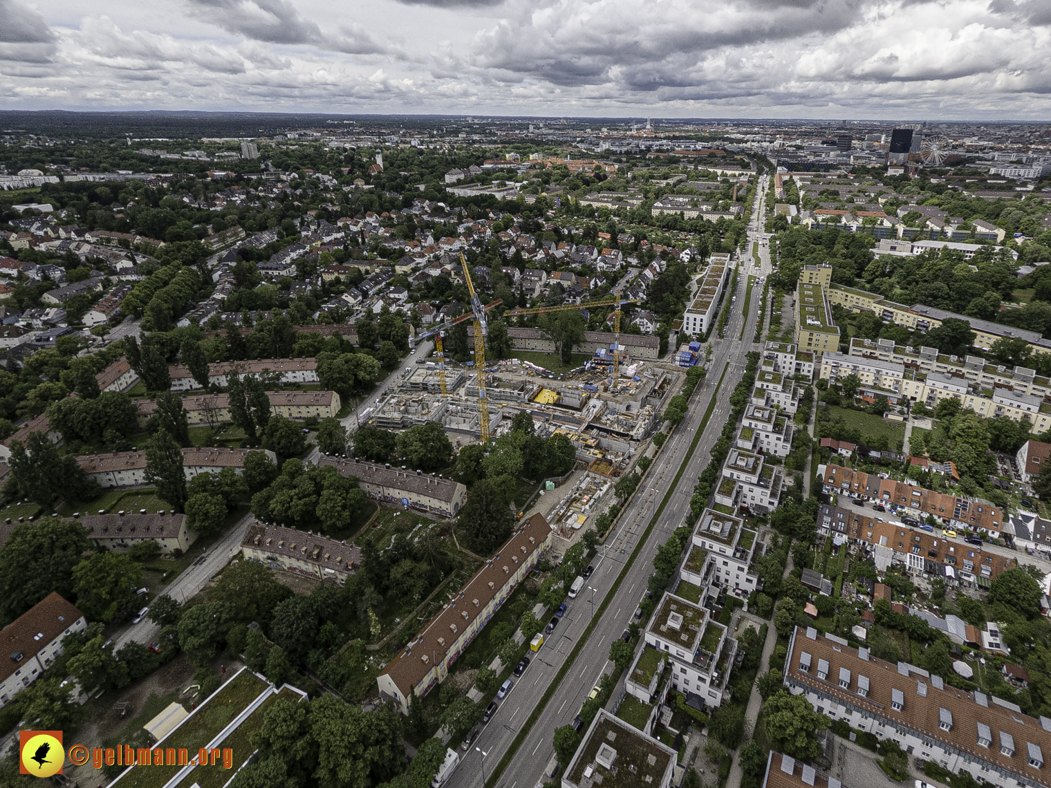 25.05.2024 - Baustelle Maikäfersiedlung in Berg am Laim