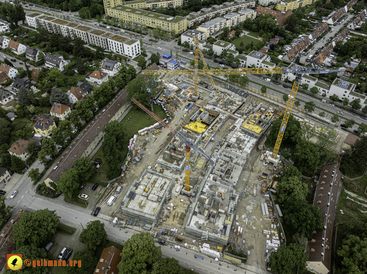 25.05.2024 - Baustelle Maukäfersiedlung in Berg am Laim