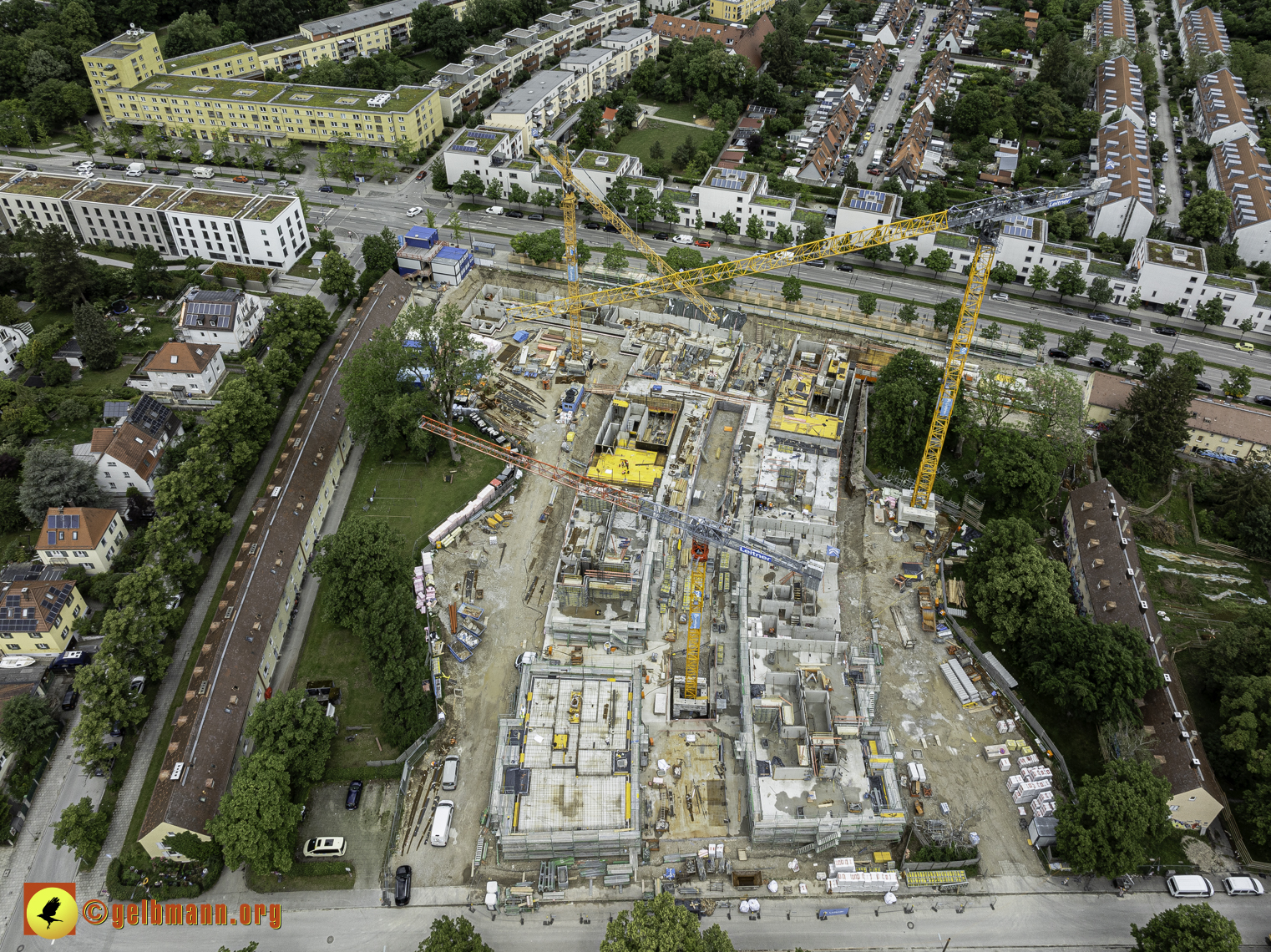 25.05.2024 - Baustelle Maukäfersiedlung in Berg am Laim