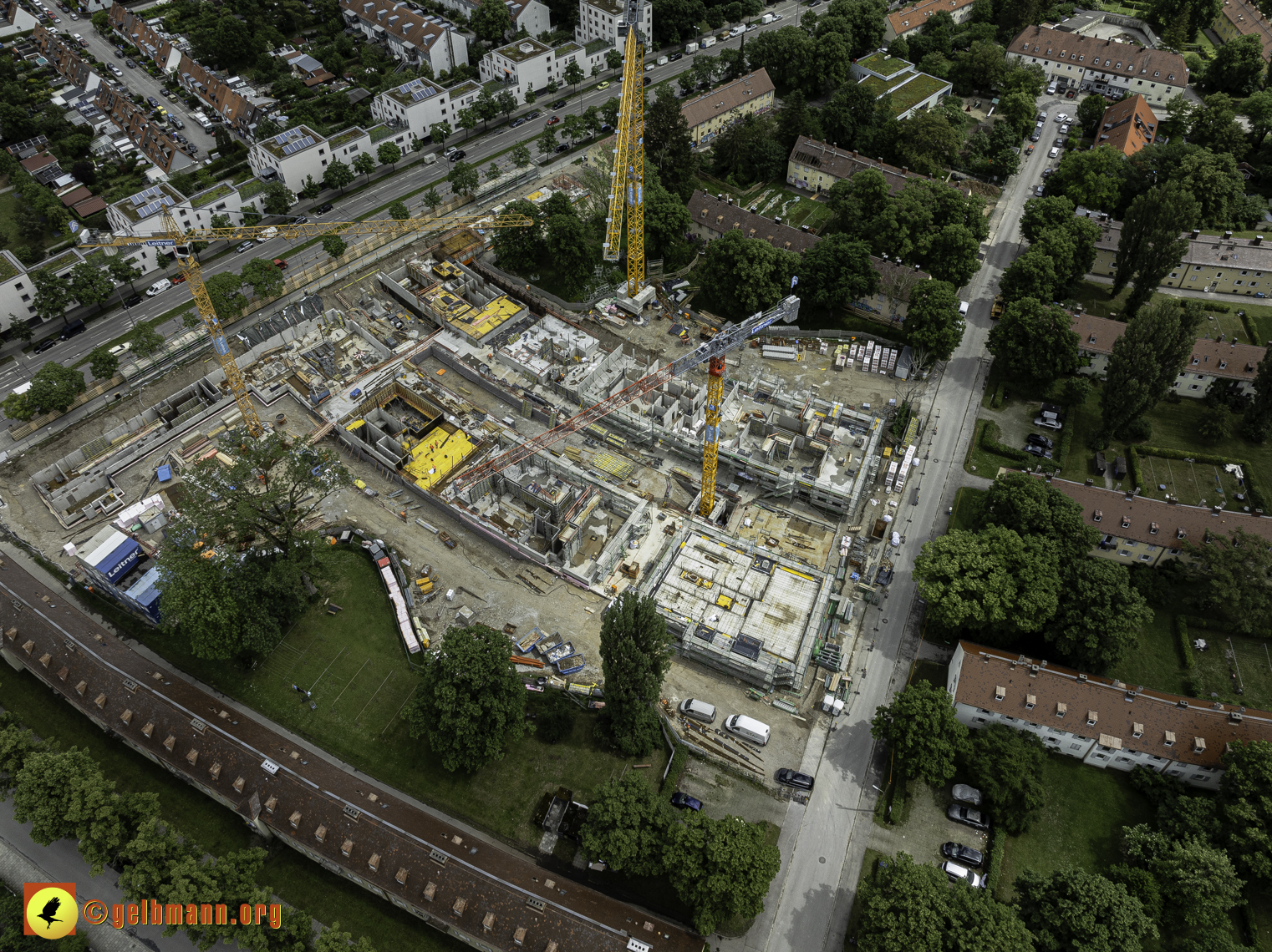 25.05.2024 - Baustelle Maukäfersiedlung in Berg am Laim