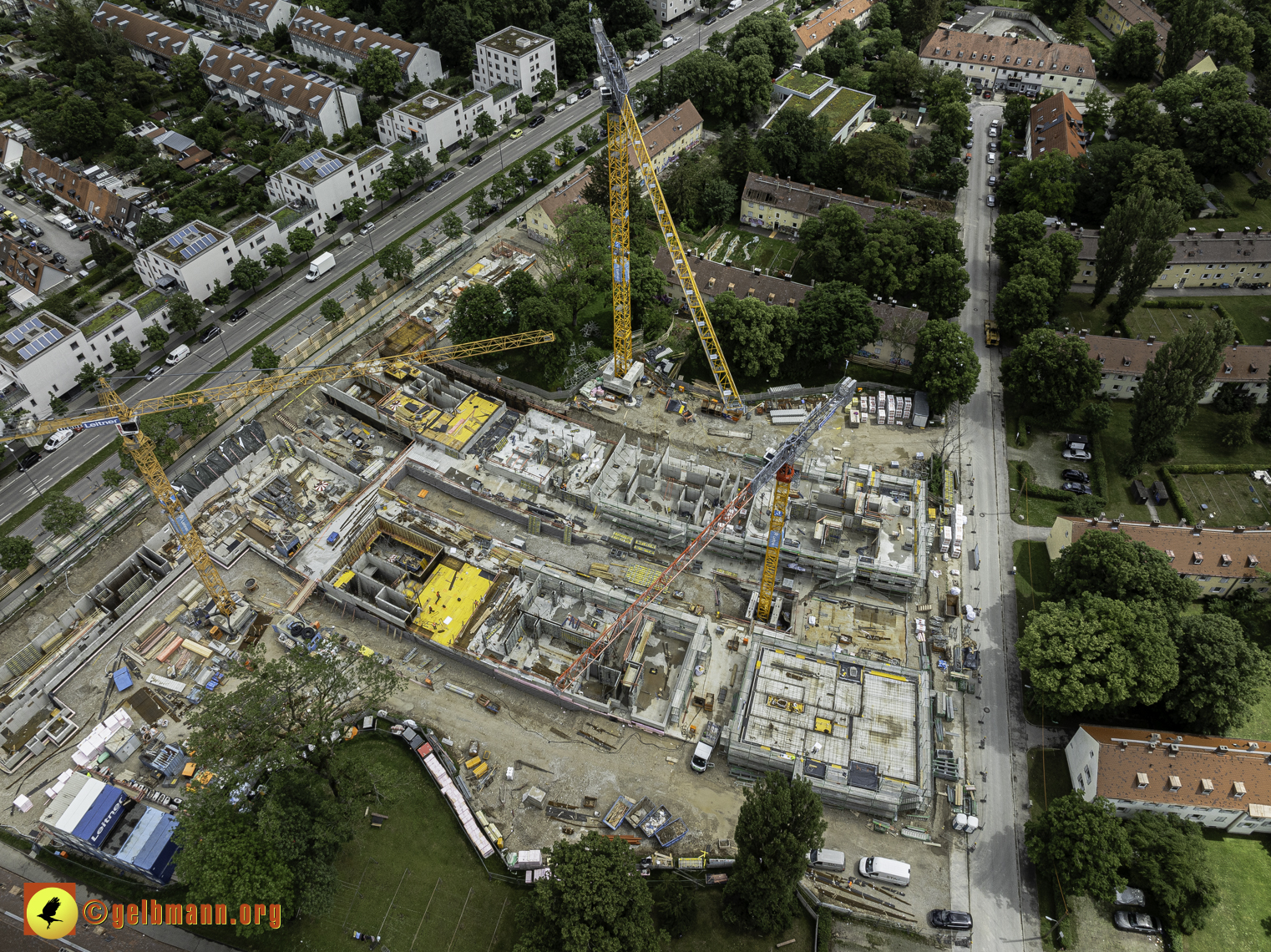 25.05.2024 - Baustelle Maukäfersiedlung in Berg am Laim