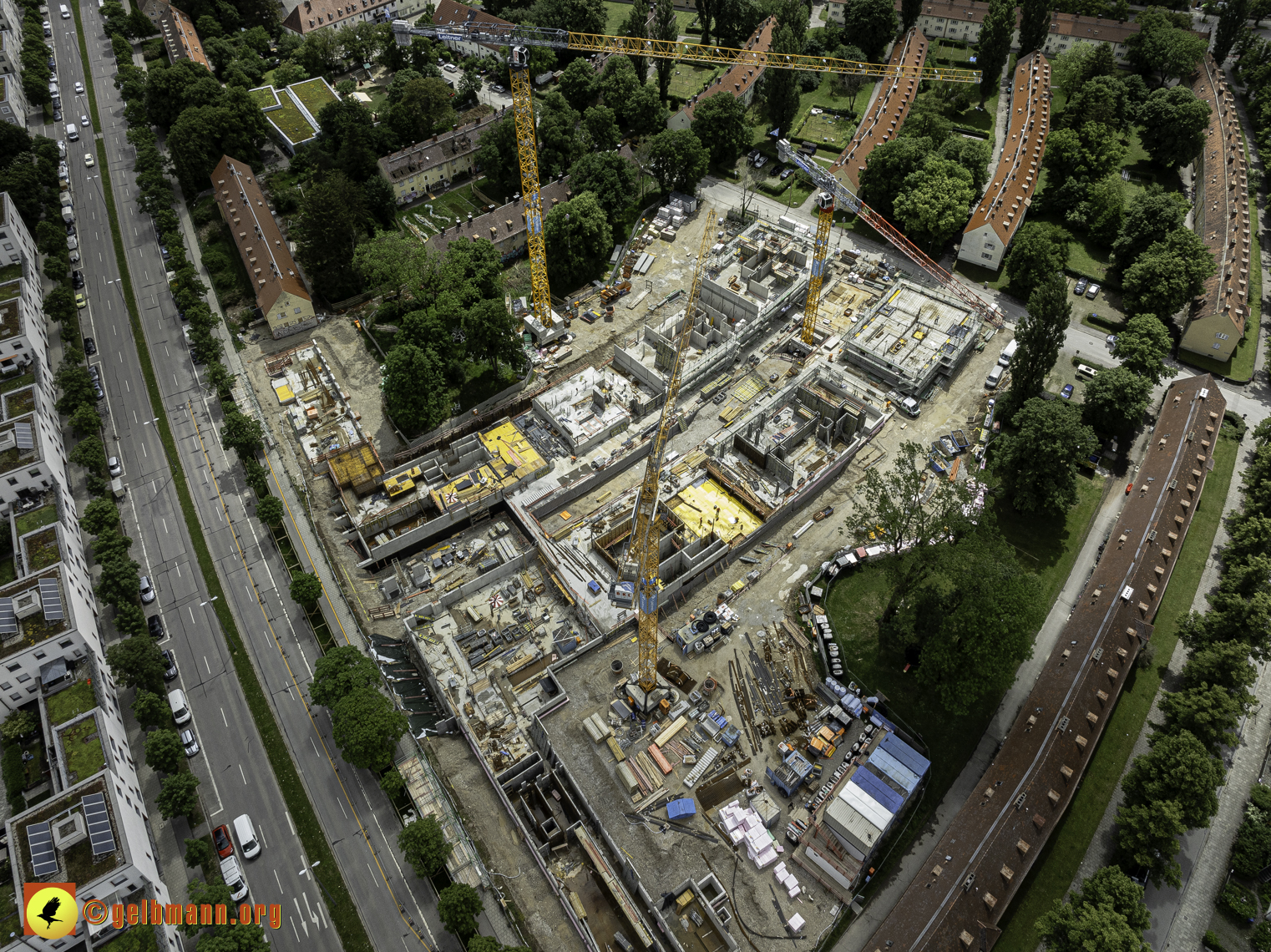 25.05.2024 - Baustelle Maukäfersiedlung in Berg am Laim