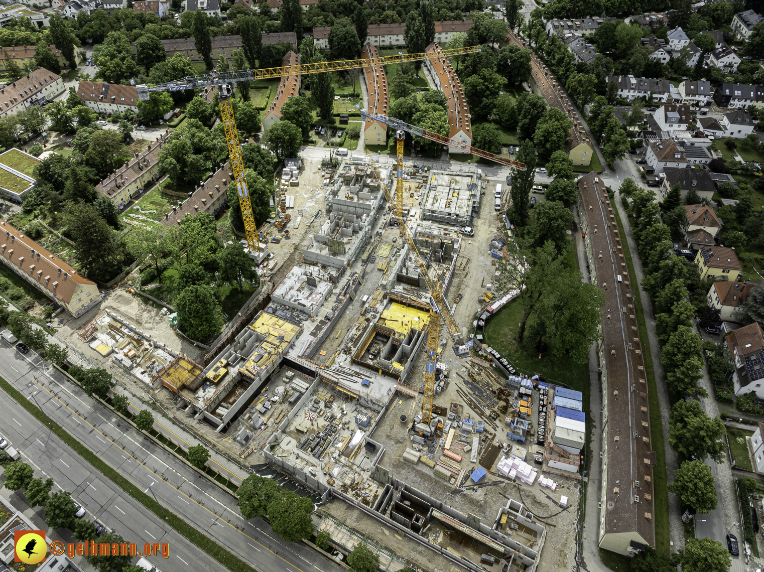 25.05.2024 - Baustelle Maukäfersiedlung in Berg am Laim