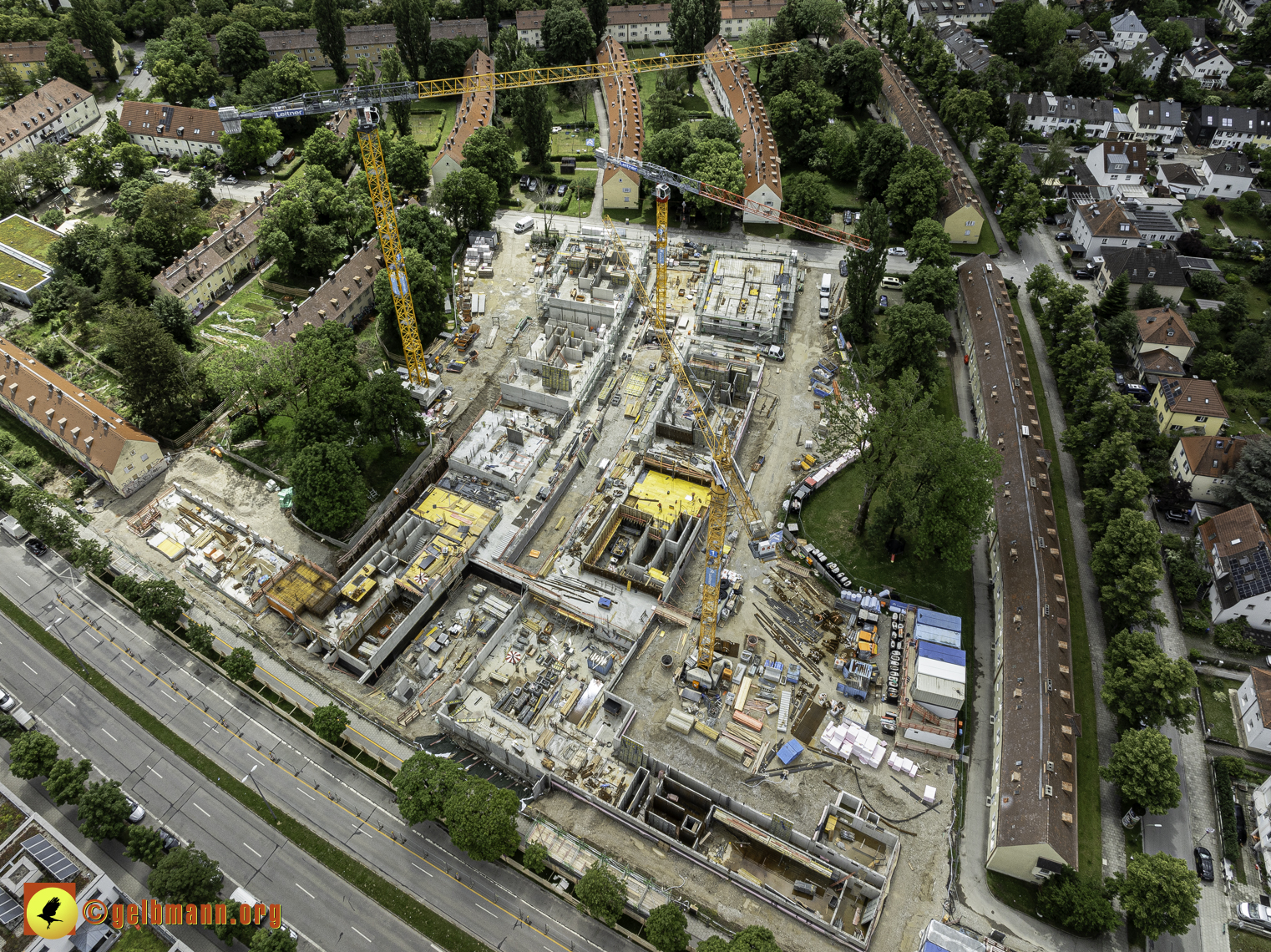 25.05.2024 - Baustelle Maukäfersiedlung in Berg am Laim