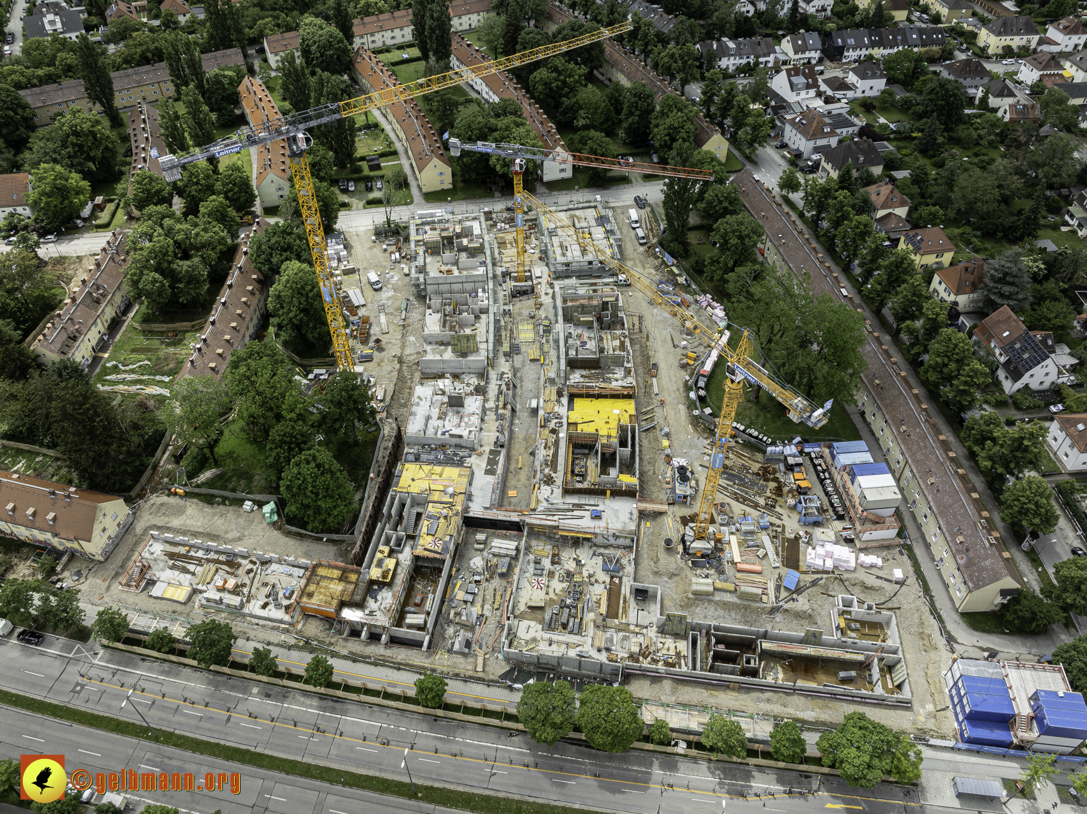 25.05.2024 - Baustelle Maukäfersiedlung in Berg am Laim