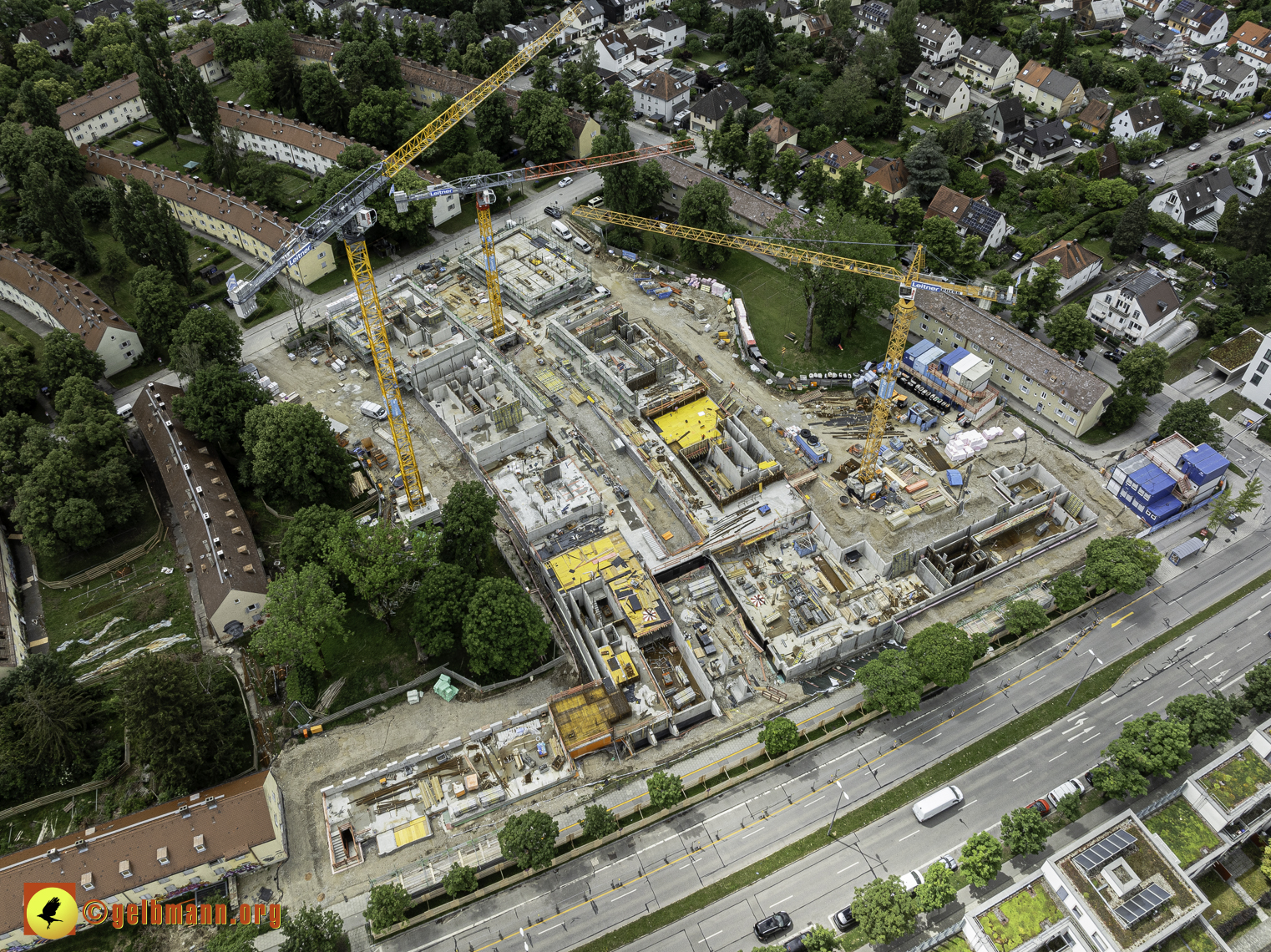 25.05.2024 - Baustelle Maukäfersiedlung in Berg am Laim