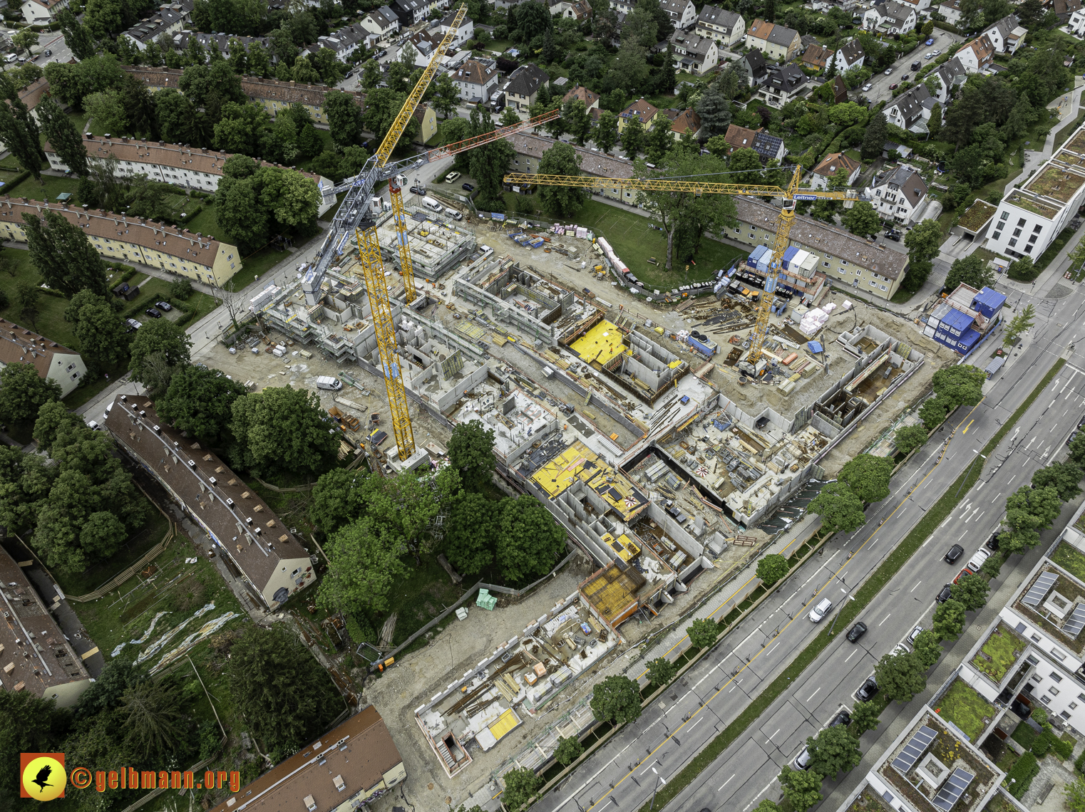 25.05.2024 - Baustelle Maukäfersiedlung in Berg am Laim