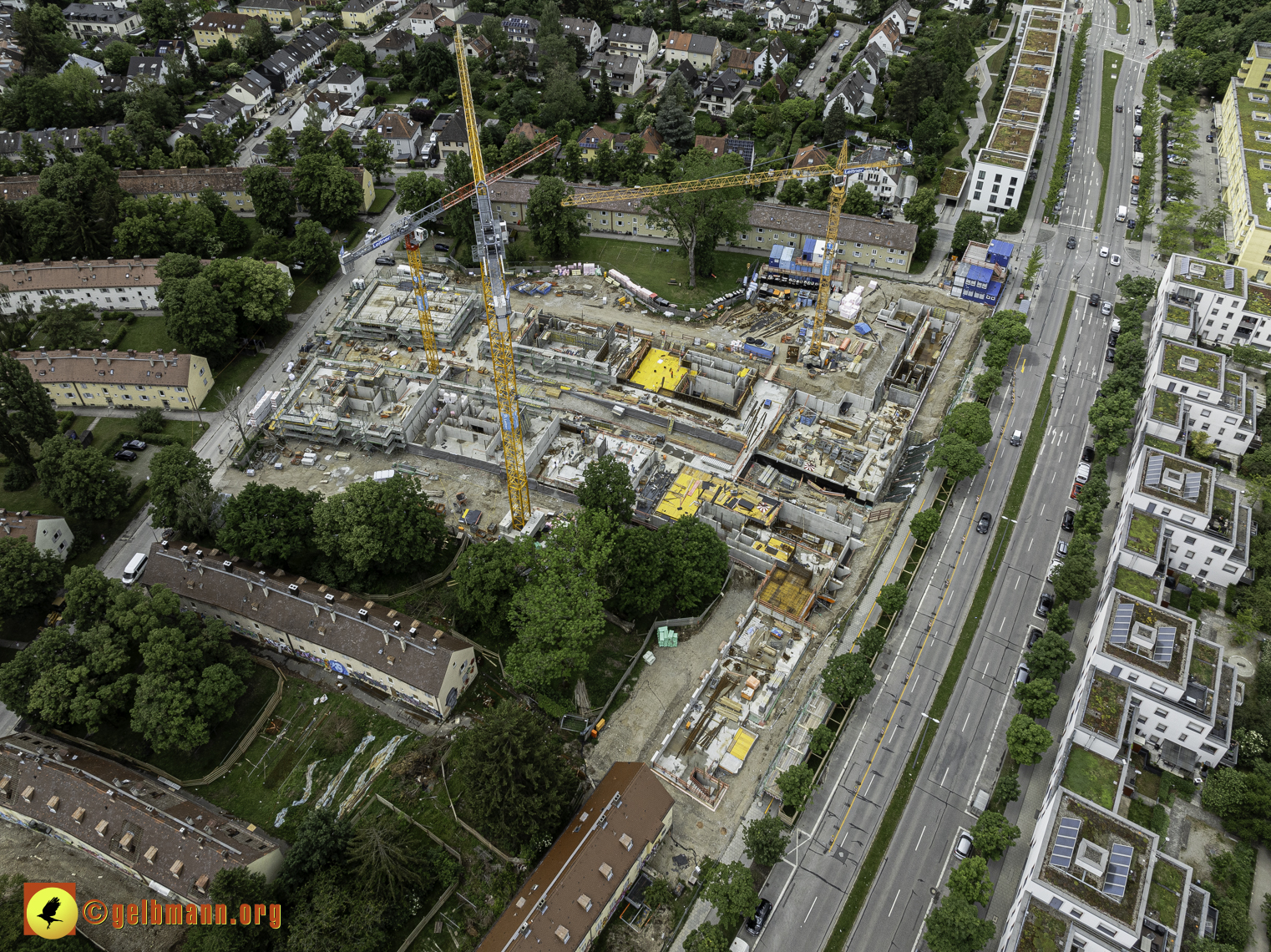 25.05.2024 - Baustelle Maukäfersiedlung in Berg am Laim